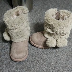 Fur Toddler Boots